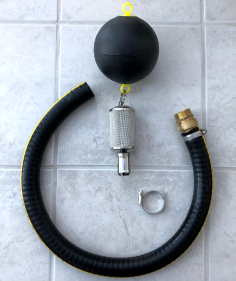 WISY Floating Suction Filter - SAGF with 1¼" natural-rubber hose
