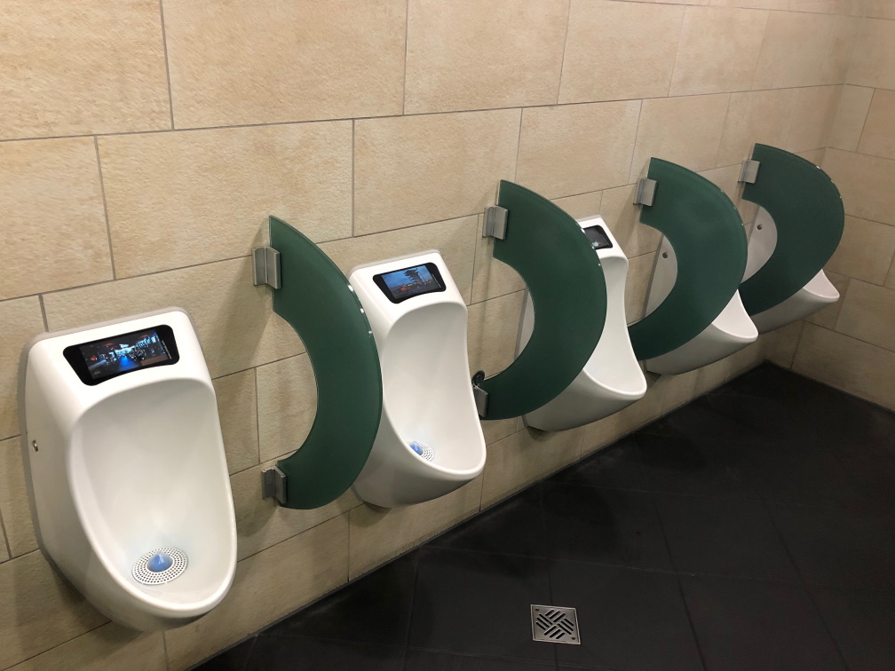 URIMAT ecovideo waterless urinals