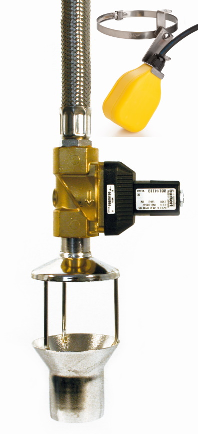 Mains Water Top Up Set with ¾" solenoid-valve