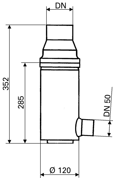 WISY FS Filter | Dimensons in mm