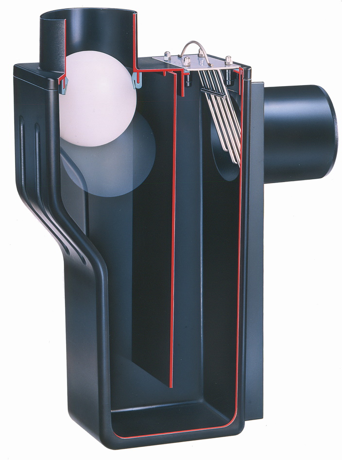 WISY Multisiphon | backflow prevention + vermin-protection