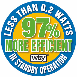 Less than 0.2 Watts in Standby | 97% more energy-efficient