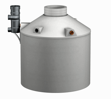 WISY WFF 100/150 wall mounting bracket concrete tank